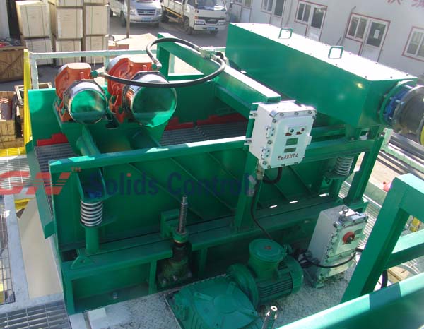 shale shaker of mud recycling system